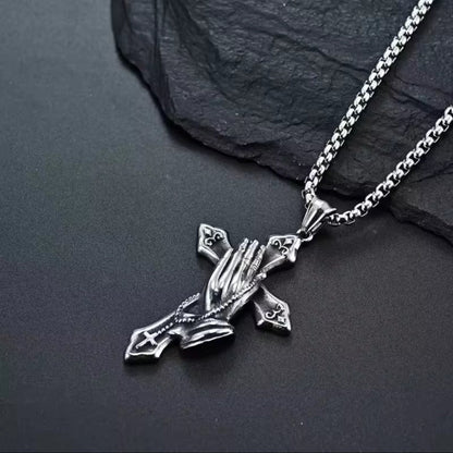 Praying Cross NECKLACE