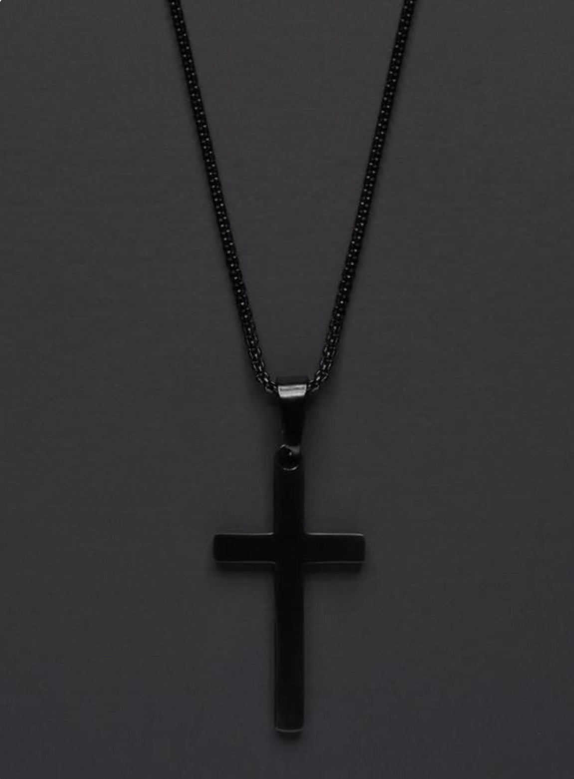 Minimalist Black  NECKLACE