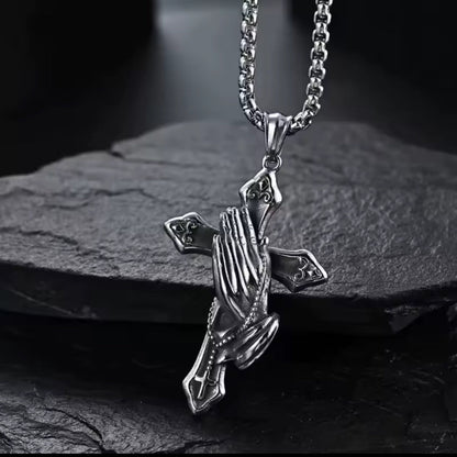 Praying Cross NECKLACE