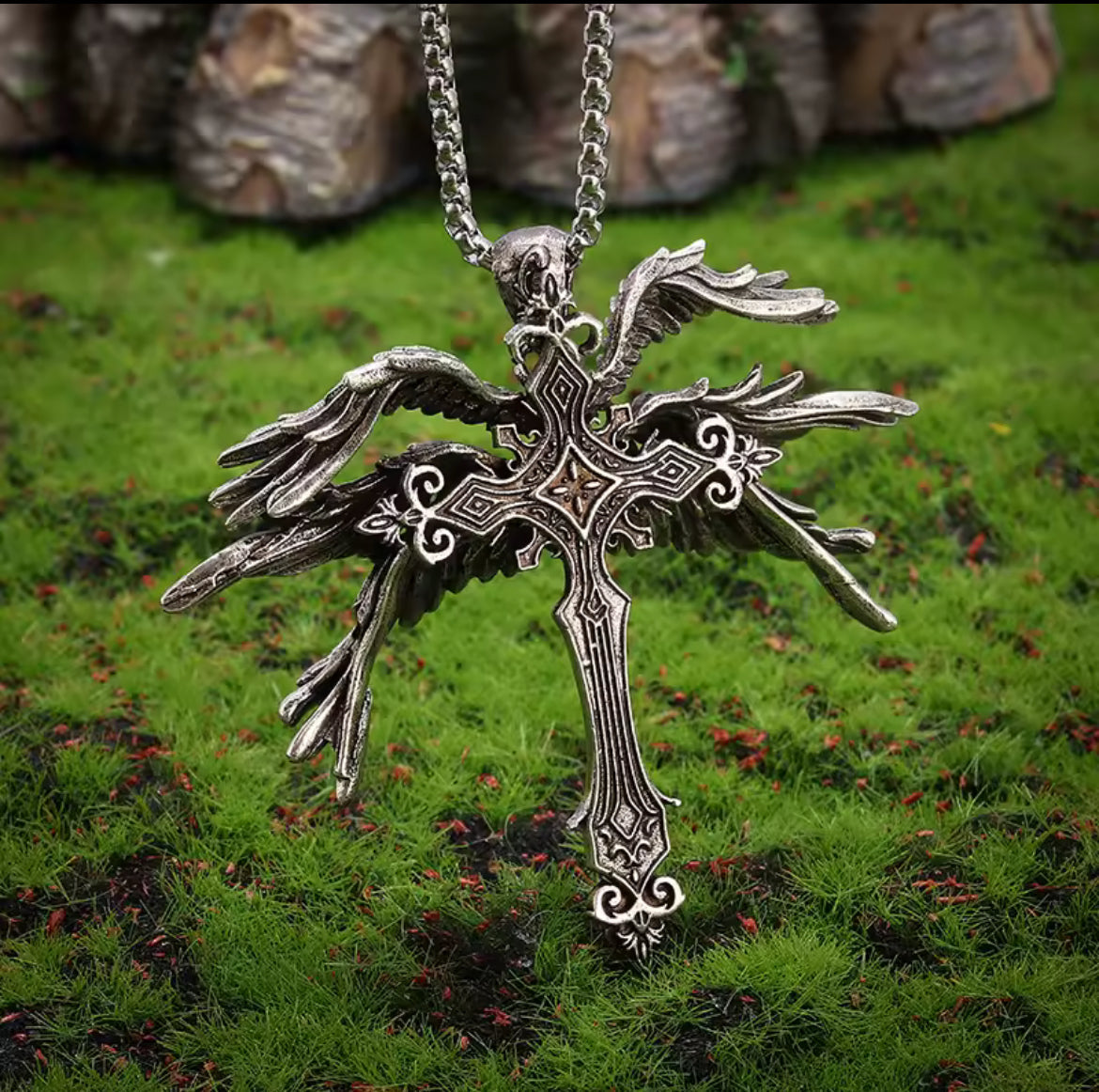 Gothic Wing  NECKLACE