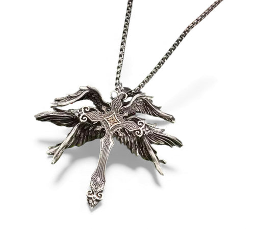 Gothic Wing  NECKLACE